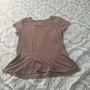 Peplum t-shirt